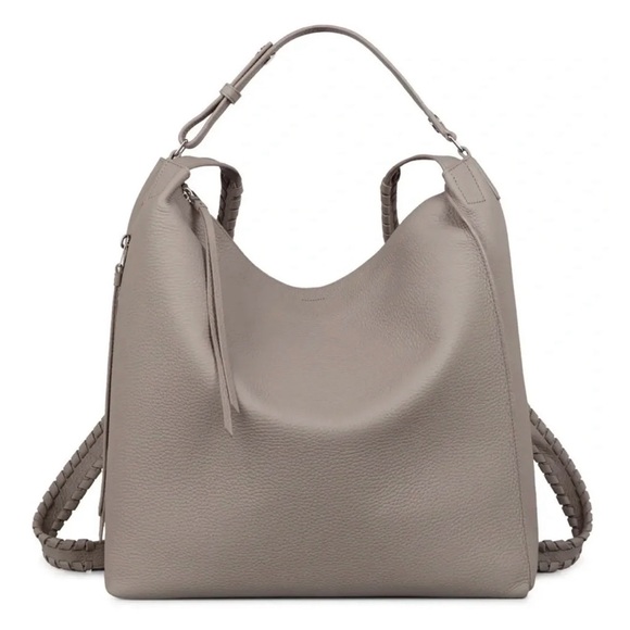 All Saints Handbags - ALLSAINTS Akita small backpack/ handbag in Grey | NWT
